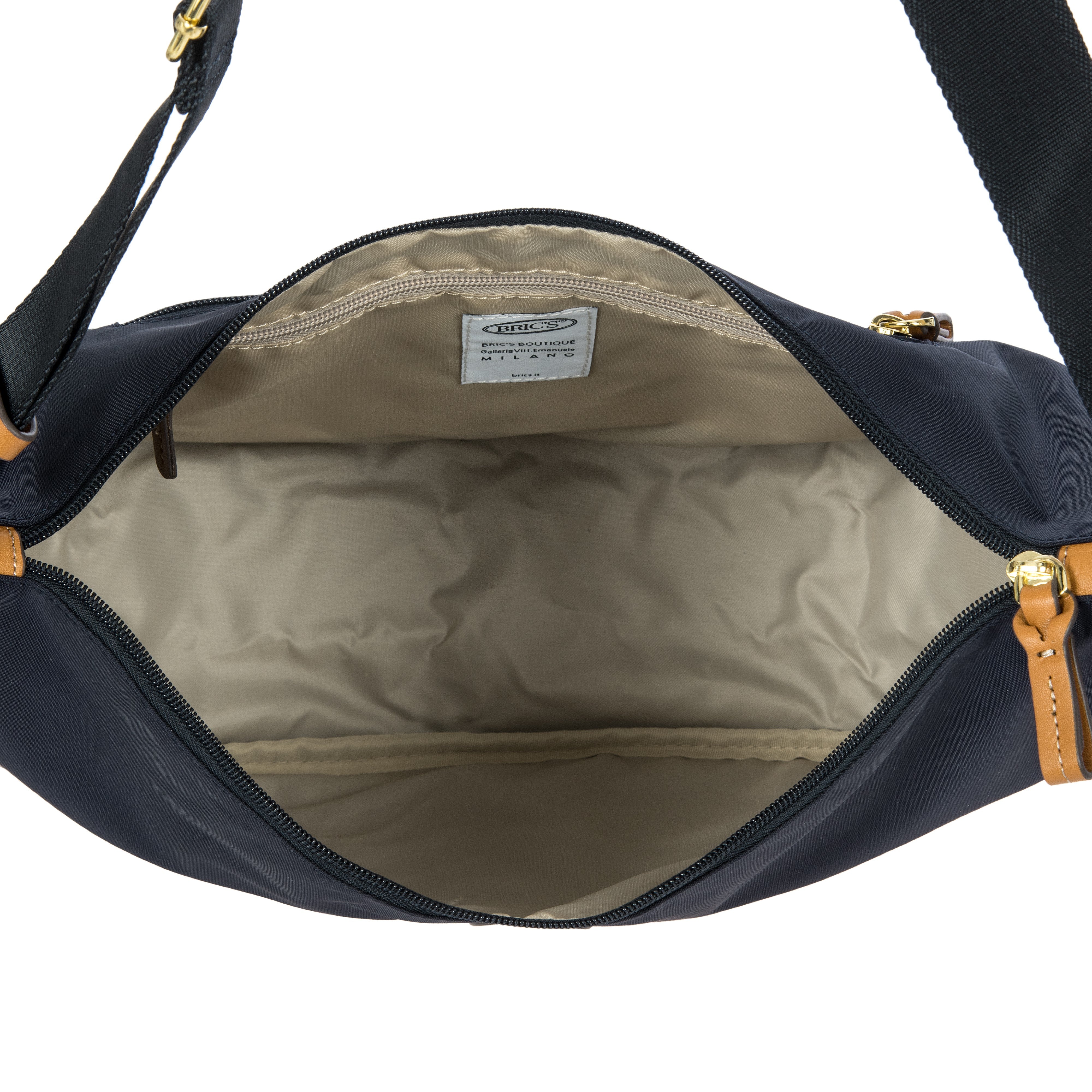 Bric's borsa a tracolla in tessuto "X-Collection" Blu BXG45051.050 OCEANO