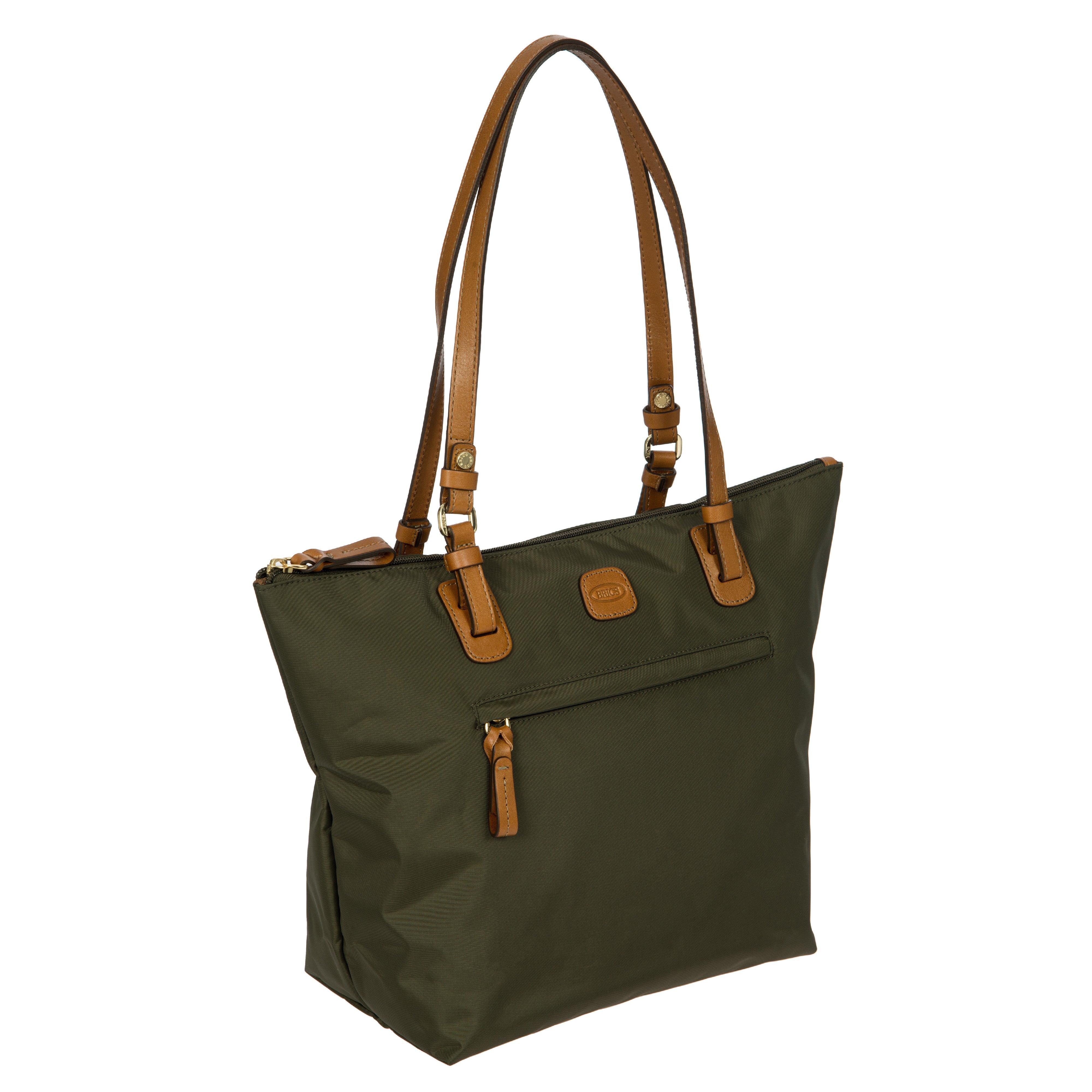Bric's borsa shopping in tessuto "X-Collection" Verde BXG45071.078 OLIVA
