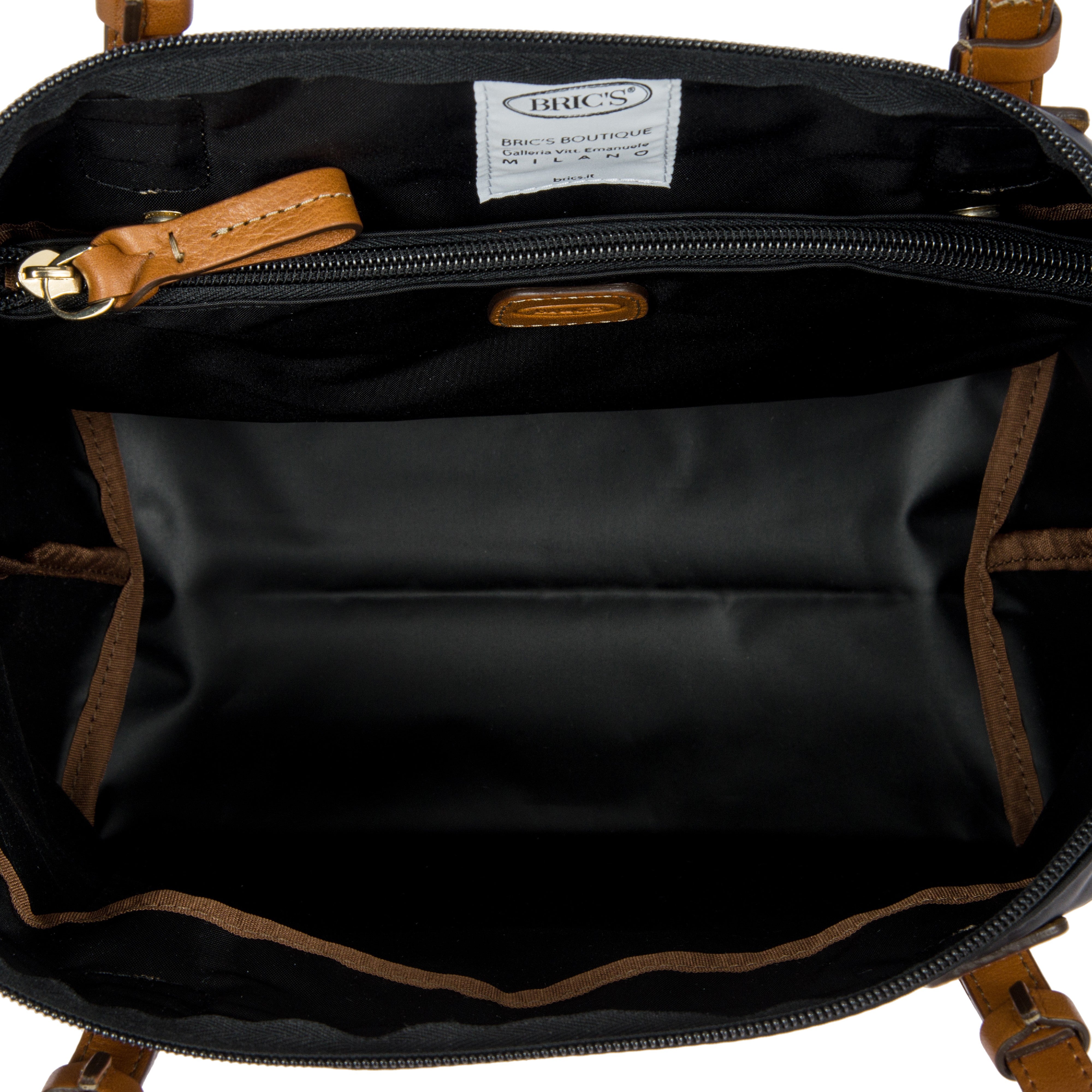 Bric's borsa shopping in tessuto "X-Collection" Nero BXG45071.101 NERO
