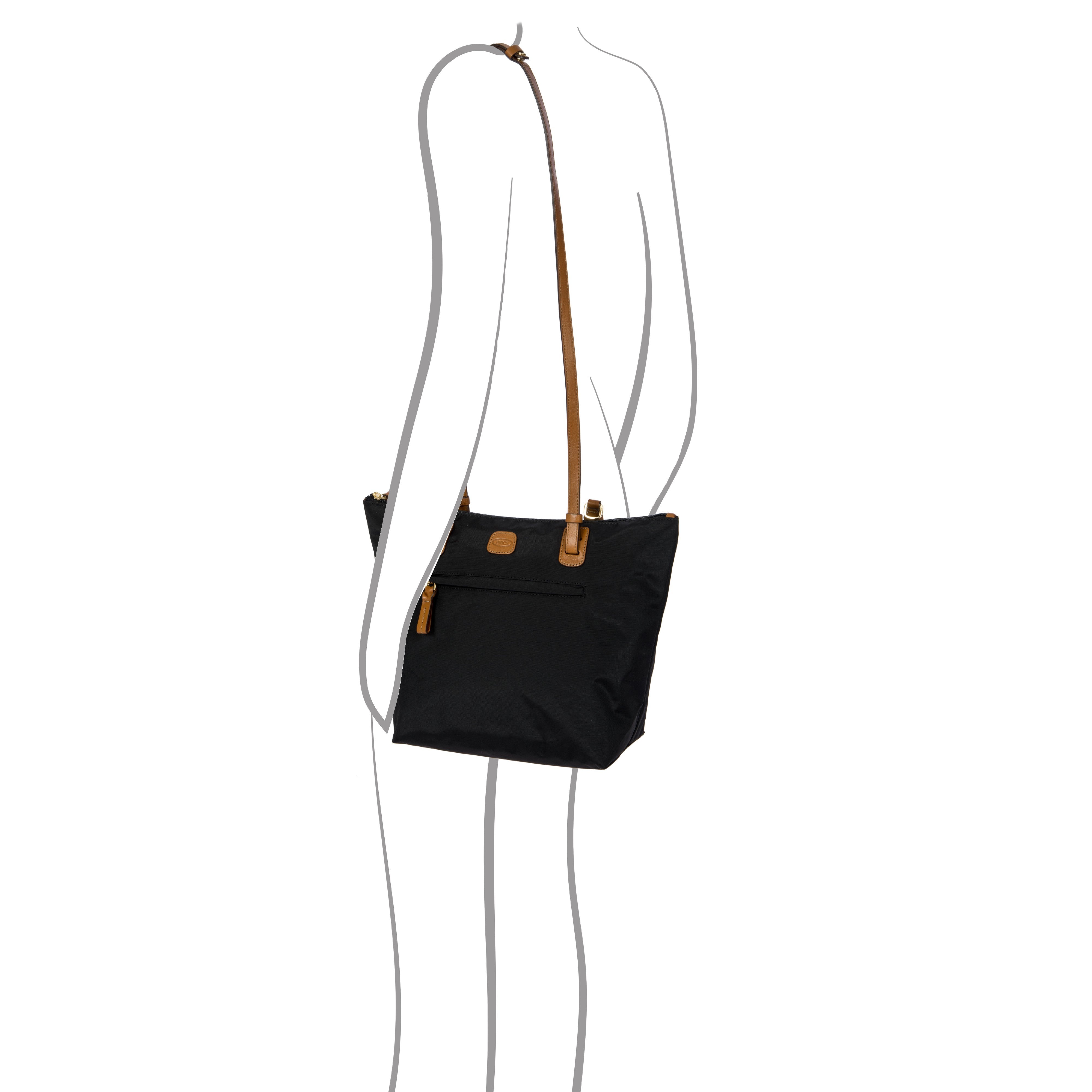 Bric's borsa shopping in tessuto "X-Collection" Nero BXG45071.101 NERO