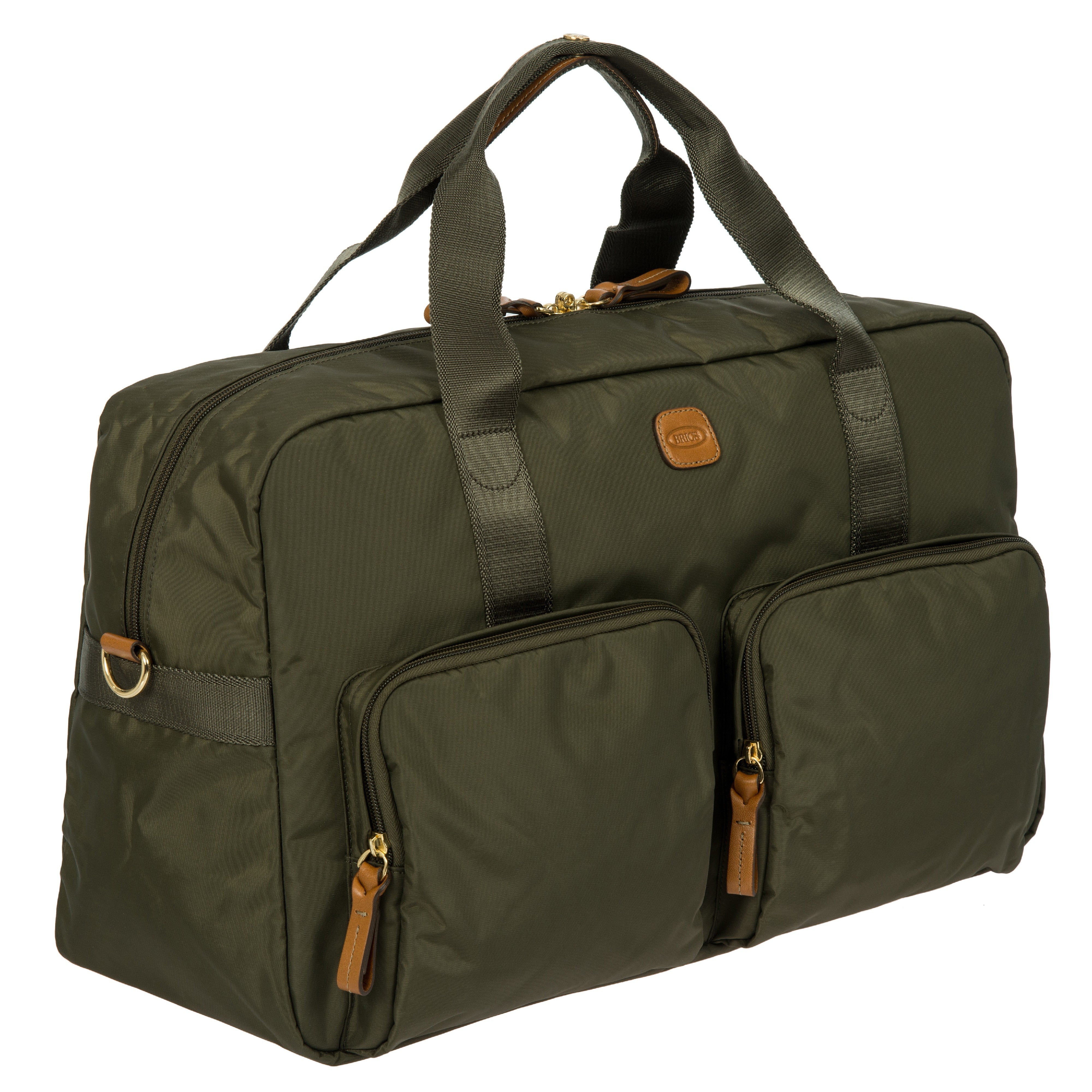 Bric's borsone in tessuto "X-Collection" Verde BXL42192.078 OLIVA