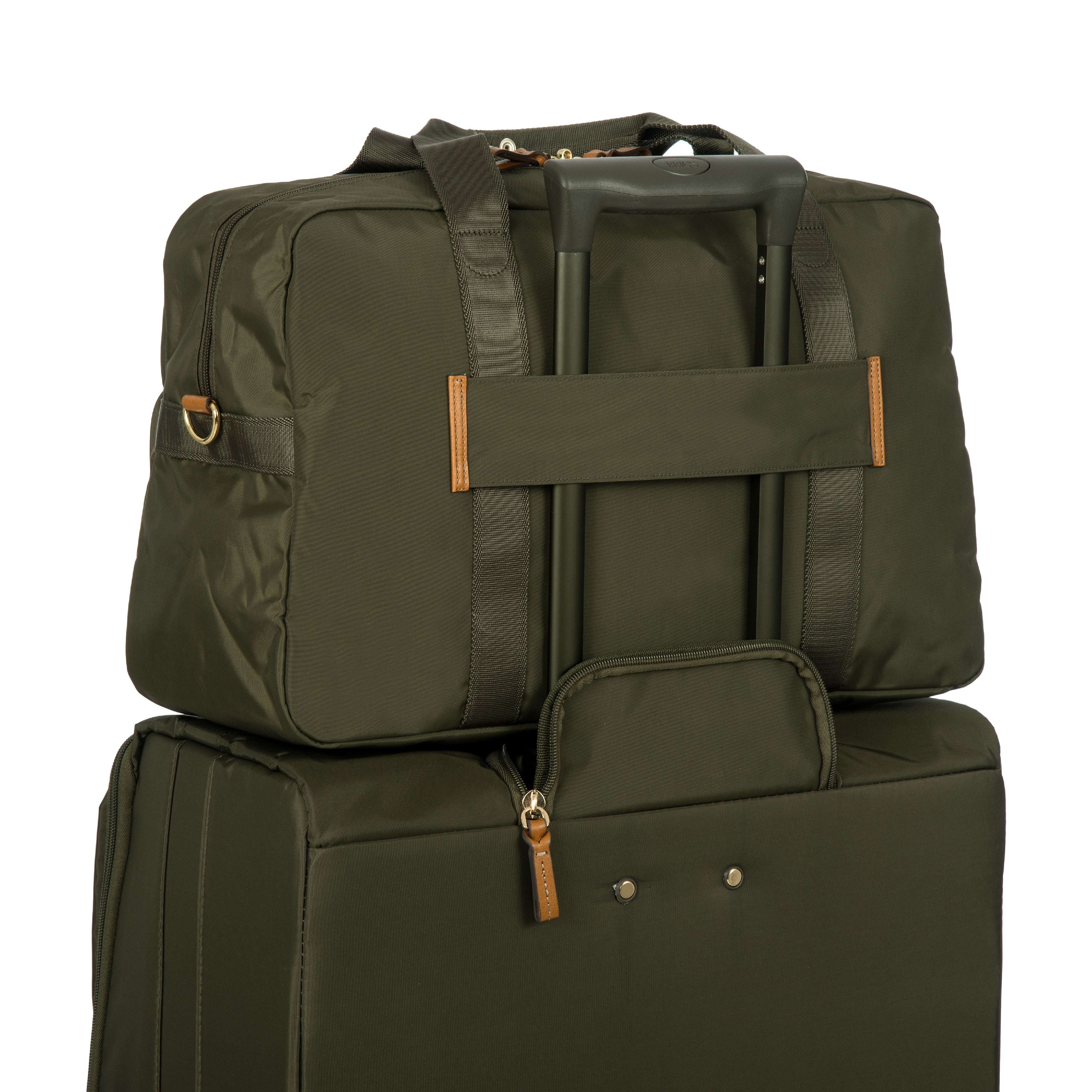 Bric's borsone in tessuto "X-Collection" Verde BXL42192.078 OLIVA