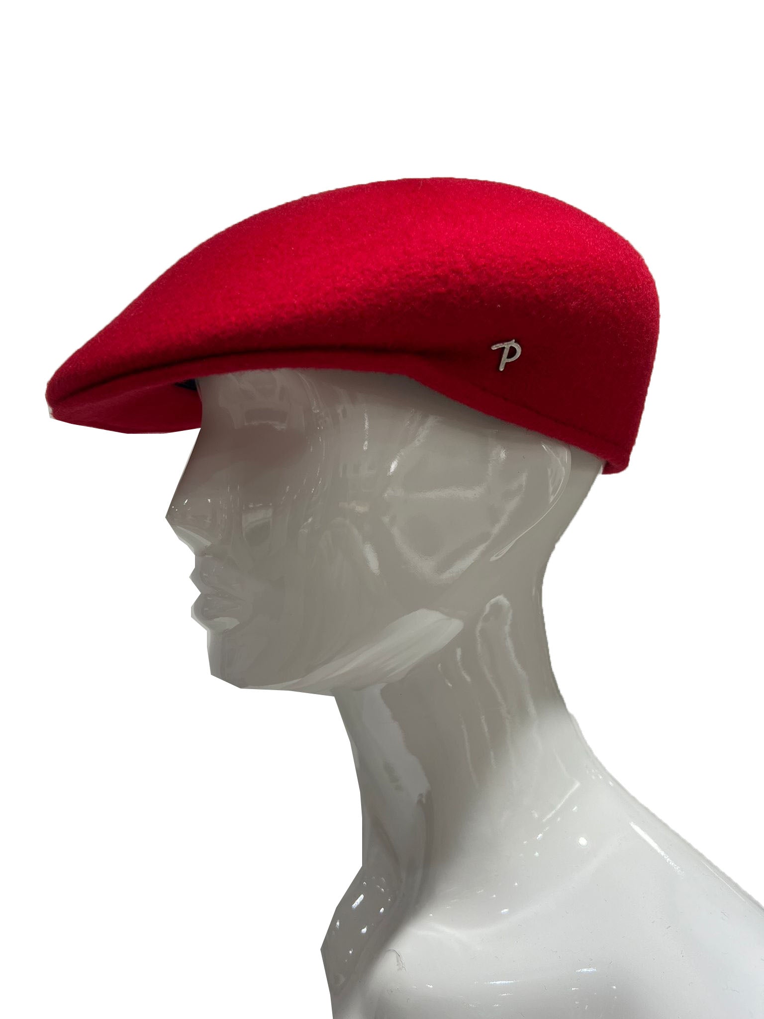 PANIZZA coppola in lana Rosso 010PA.014