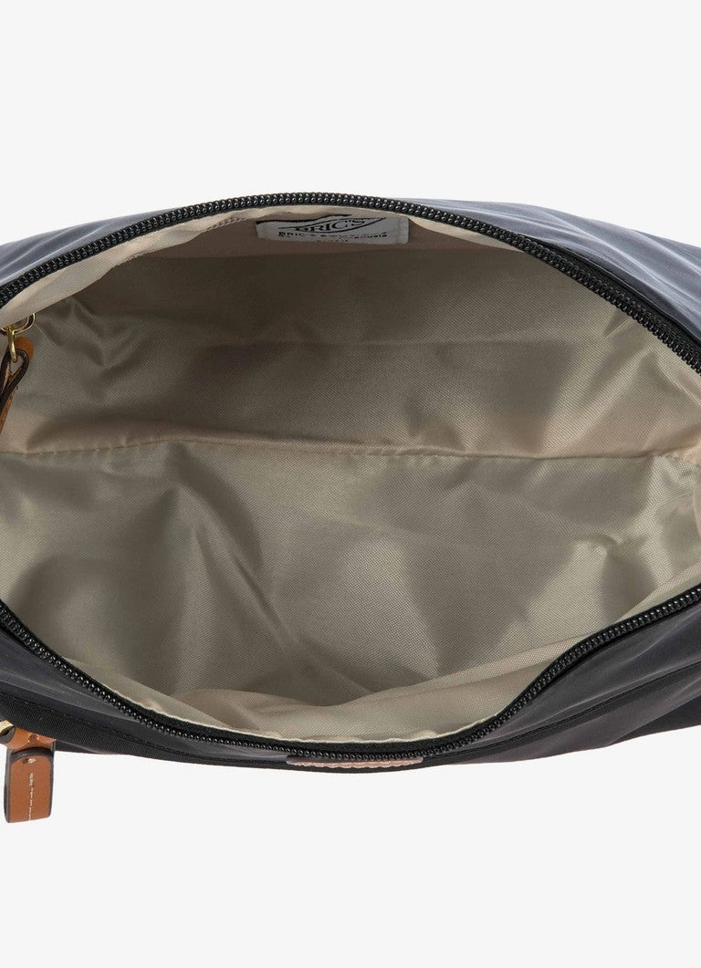 Bric's borsa a tracolla in tessuto "X-Collection" Nero BXG45056.101 NERO