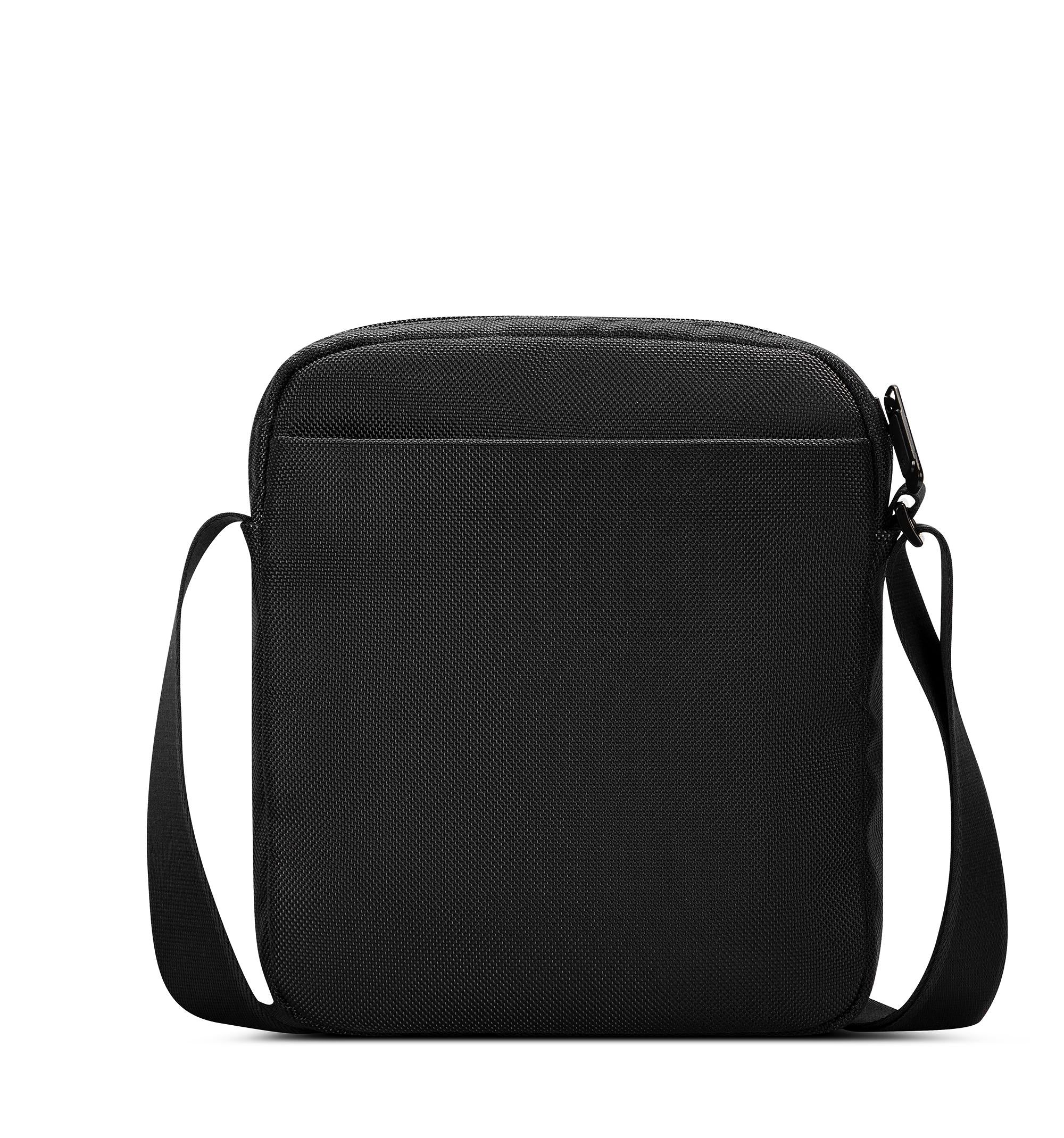 Roncato borsello in tessuto ed ecopelle "Panama 4 Nero 400892.01