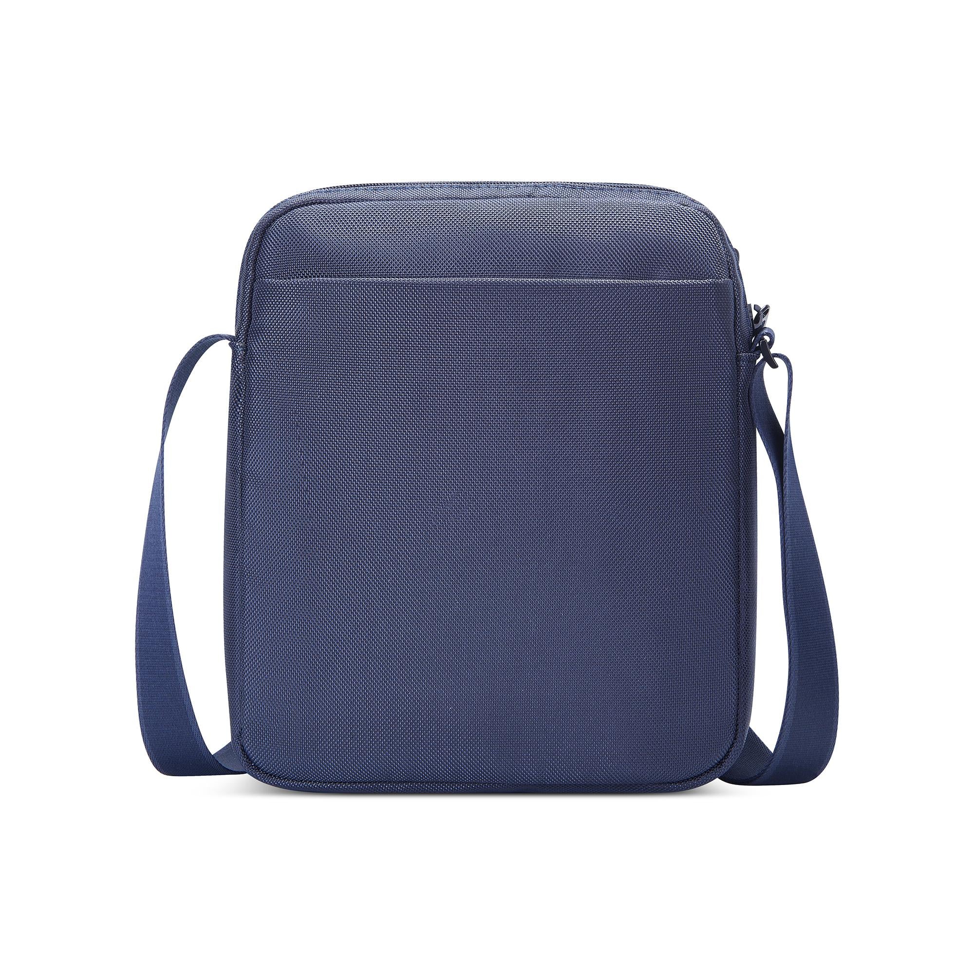 Roncato borsello in tessuto ed ecopelle "Panama 4 Blu 400894.23