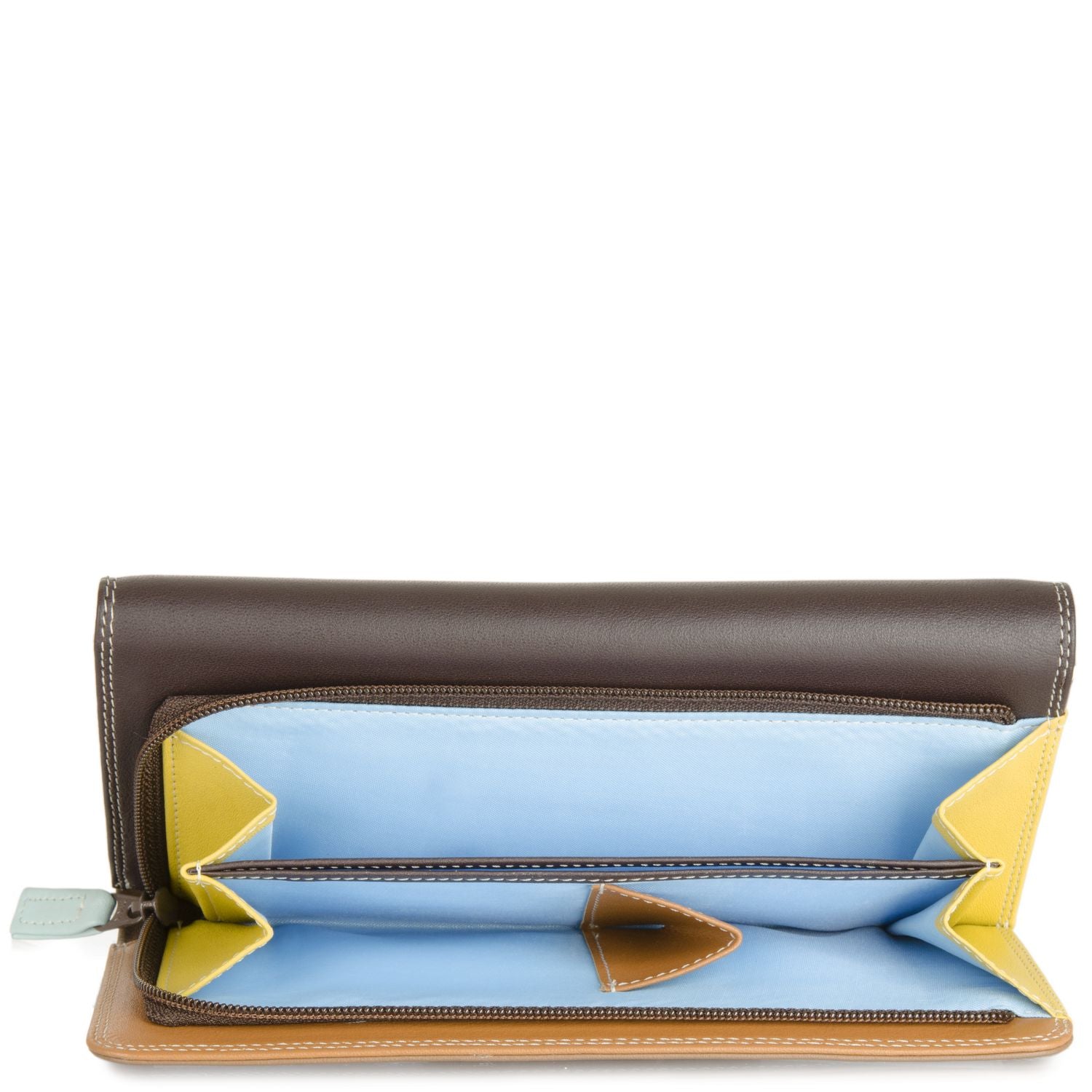 Mywalit portafogli in pelle "Classic" Multicolor 269.128 MOCHA