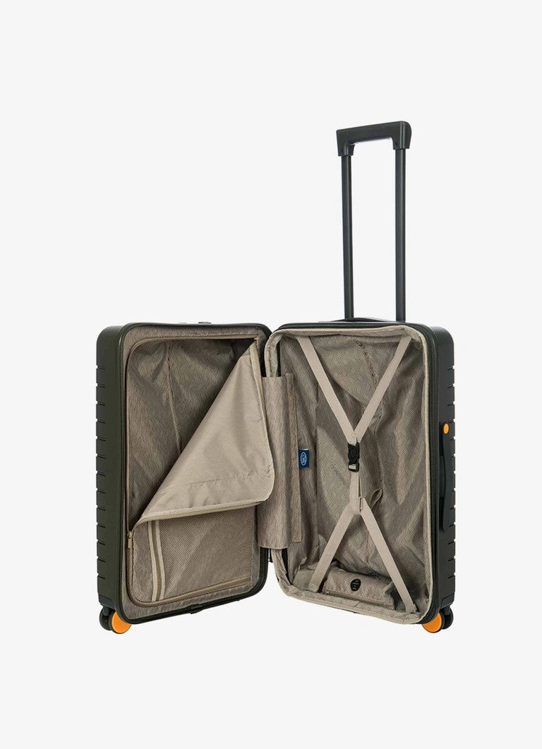 Bric's trolley medio espandibile in polipropilene "Ulisse" Verde B1Y08427.078 OLIVA
