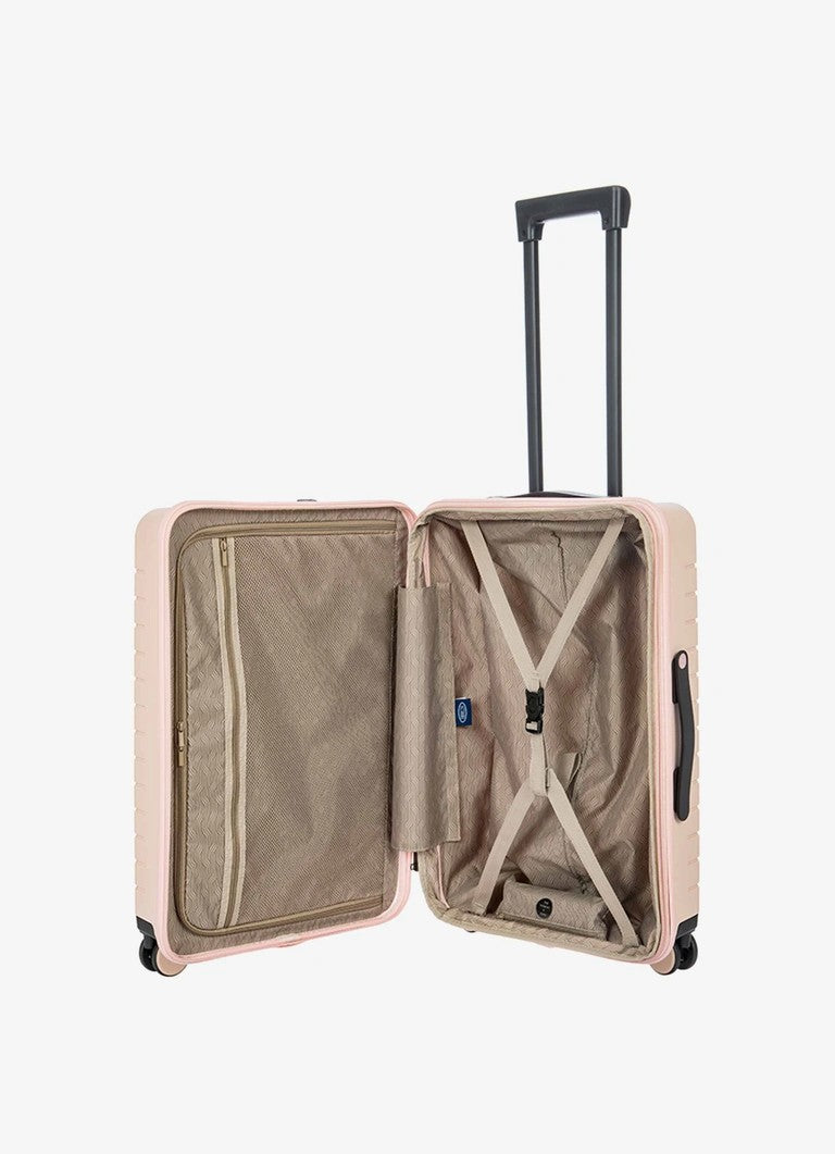 Bric's trolley medio espandibile in polipropilene "Ulisse" Rosa B1Y08427.254 ROSA PERLA