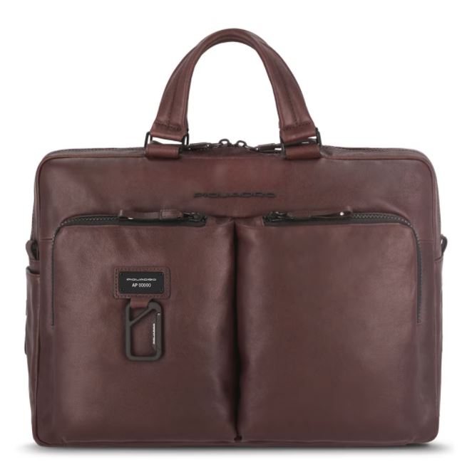 Piquadro cartella in pelle "Harper" Marrone CA4027AP.TM