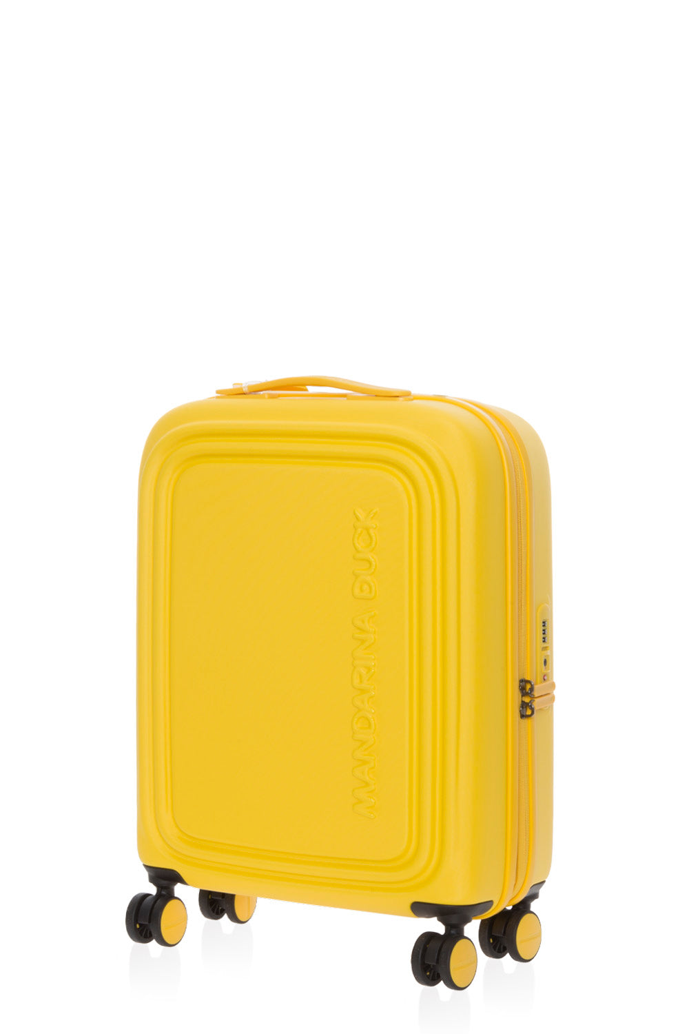 Mandarina Duck trolley cabina espandibile in policarbonato "Logoduck" Giallo SZV24.05J DUCK YELLOW