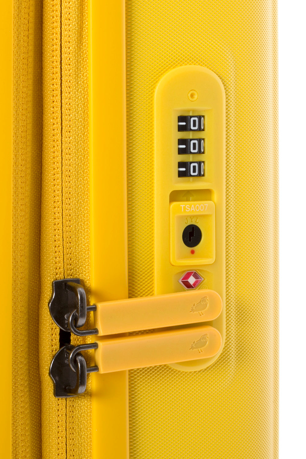 Mandarina Duck trolley cabina espandibile in policarbonato "Logoduck" Giallo SZV24.05J DUCK YELLOW
