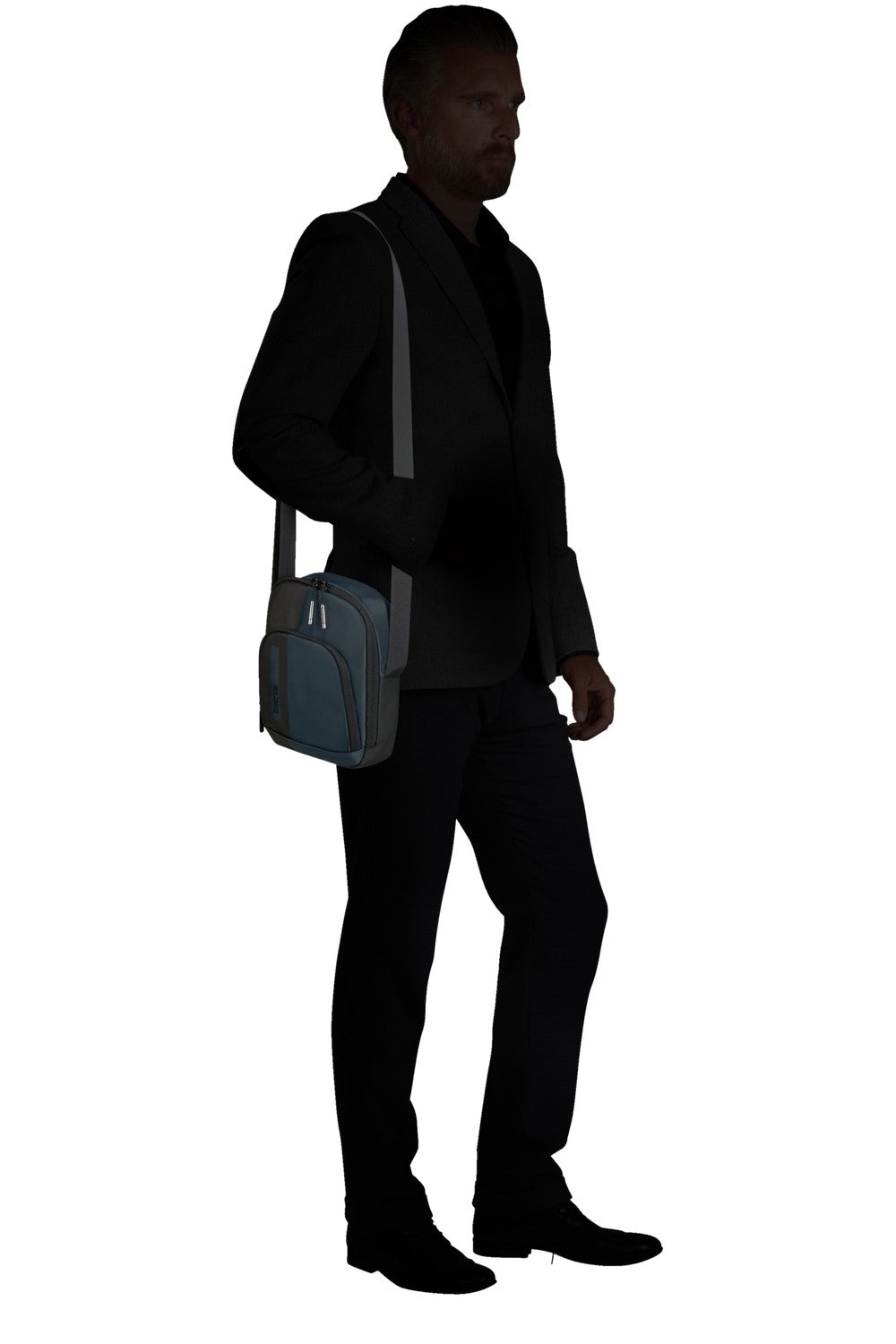 Samsonite borsello in nylon "Biz2Go" Blu 142141.1277 DEEP BLUE