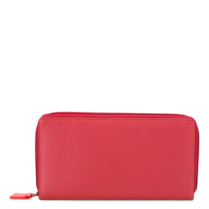 Mywalit portafogli doppia zip in pelle "Classic" Multicolor 375.163 VESUVIO