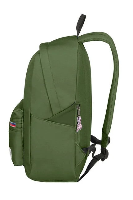 American Tourister zaino in tessuto "Upbeat" Verde 129578.1635 OLIVE GREEN