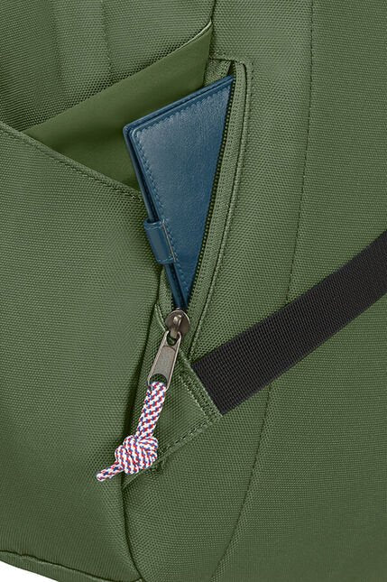 American Tourister zaino in tessuto "Upbeat" Verde 129578.1635 OLIVE GREEN