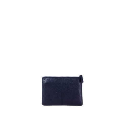 Gianni Conti pochette in pelle "Casual" Blu 1815070.40