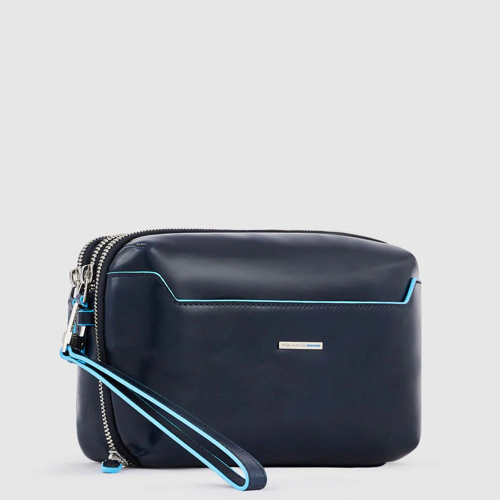 Piquadro pochette in pelle "Blue Square" AC5940B2R.BLU2