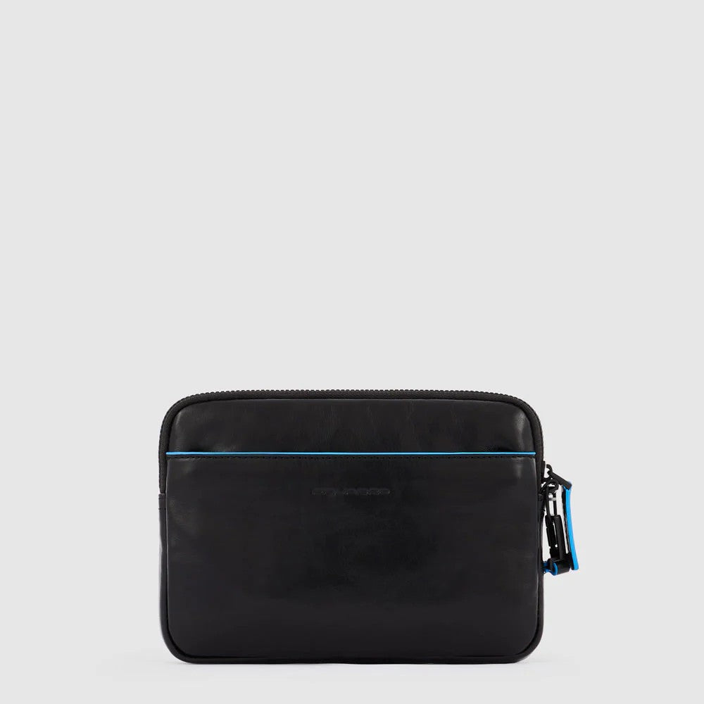 Piquadro pochette in pelle "Blue Square Revamp" Nero AC5946B2VR.N