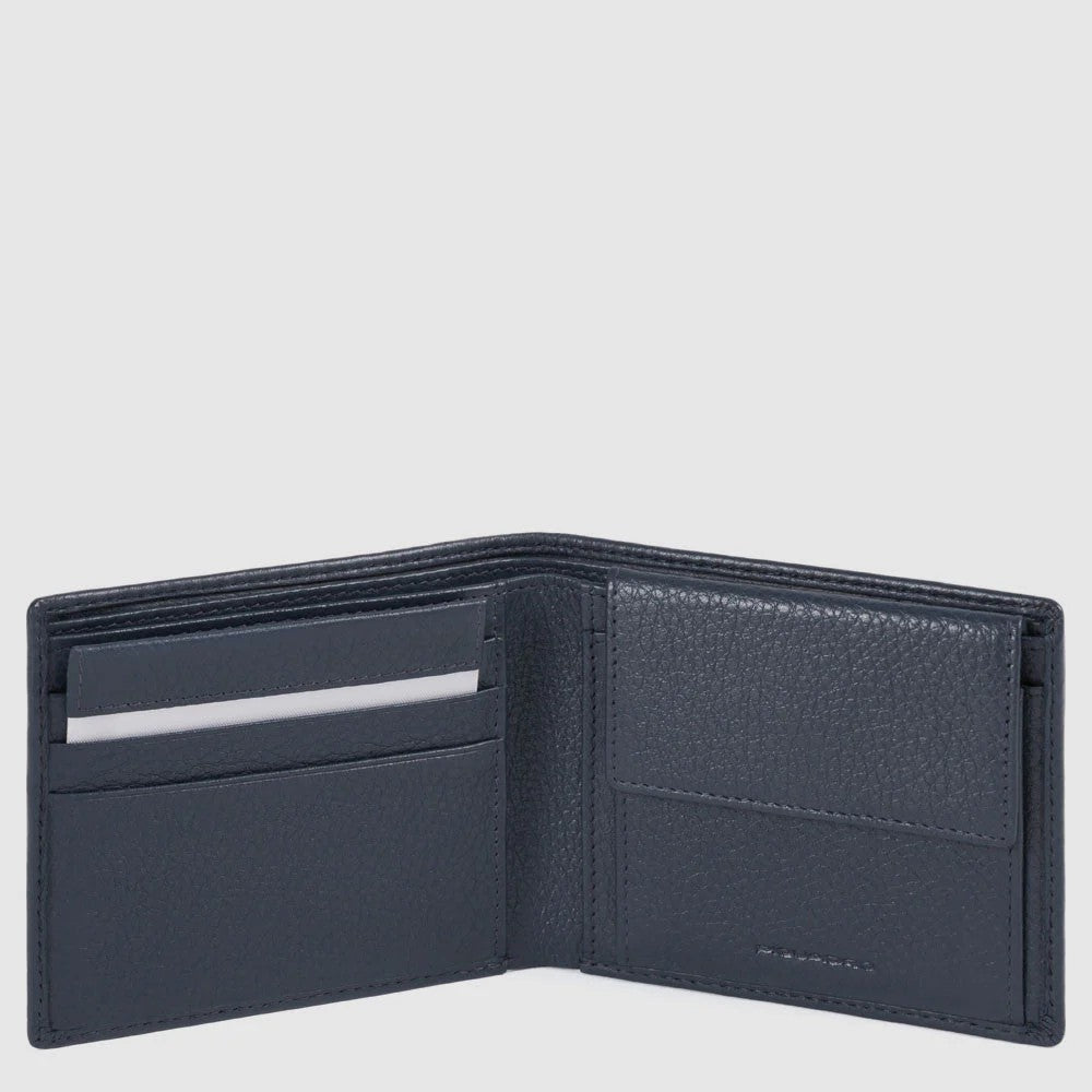 Piquadro portafogli in pelle "MOSR - Modus Special" Blu PU4188MOSR.BLU