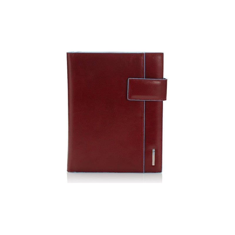 Piquadro agenda giornaliera in pelle "Blue Square" Rosso AG1148B2.R