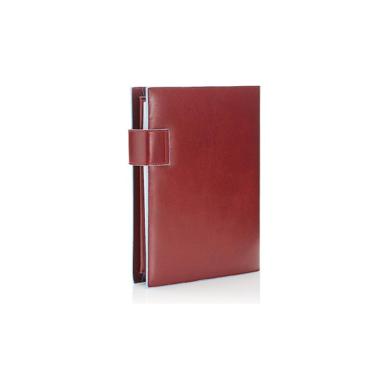 Piquadro agenda giornaliera in pelle "Blue Square" Rosso AG1148B2.R