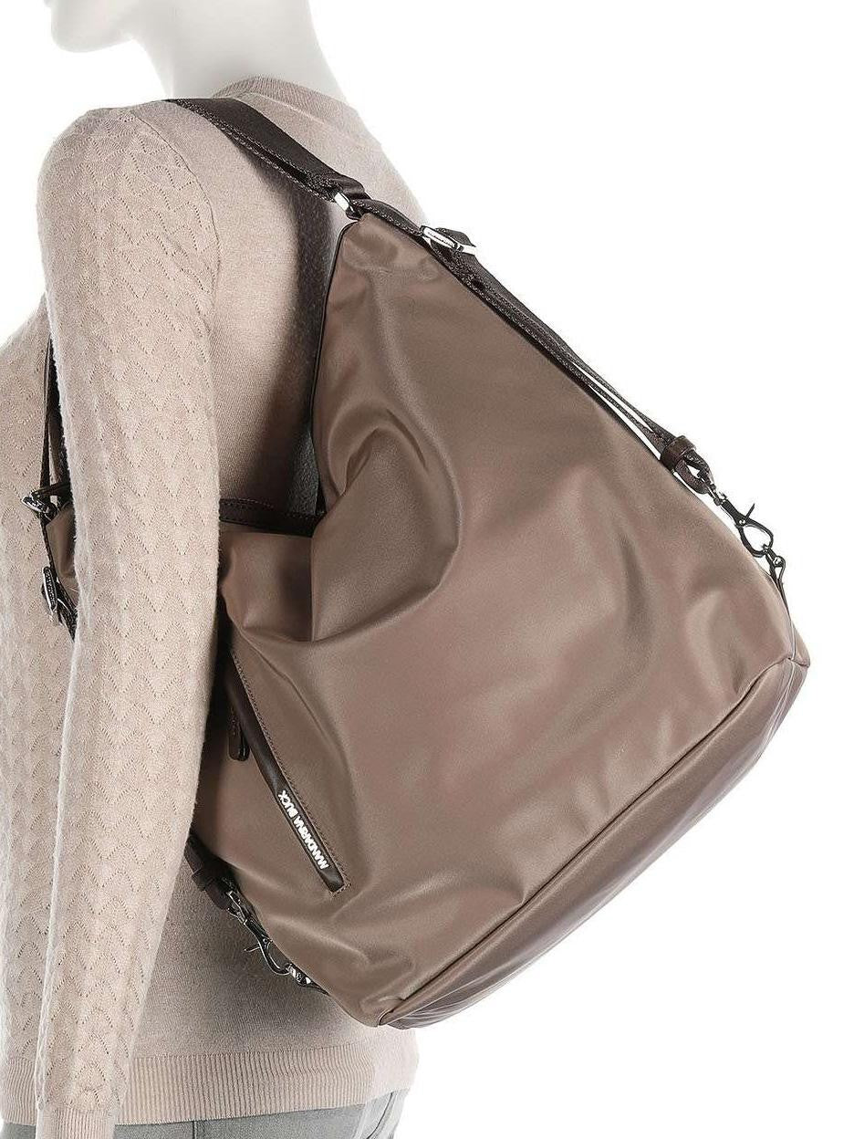 Mandarina Duck borsa zaino in tessuto "Hunter" Tortora VCT10.28I BEAVER