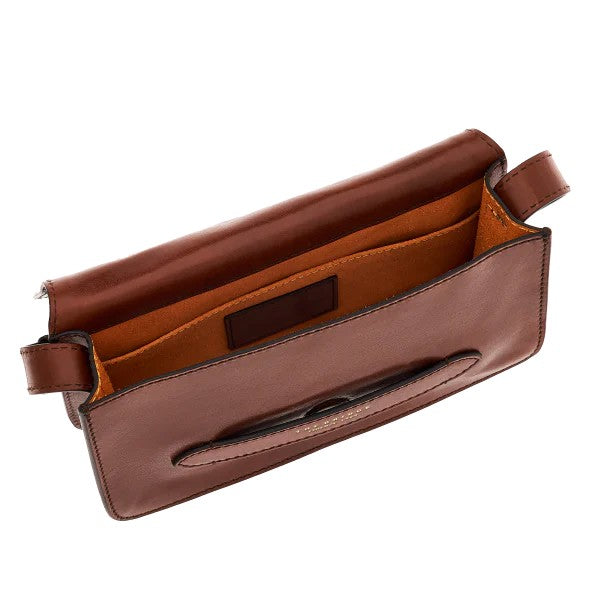 The Bridge borsa a spalla in pelle "Lucrezia" Marrone 04441201.14