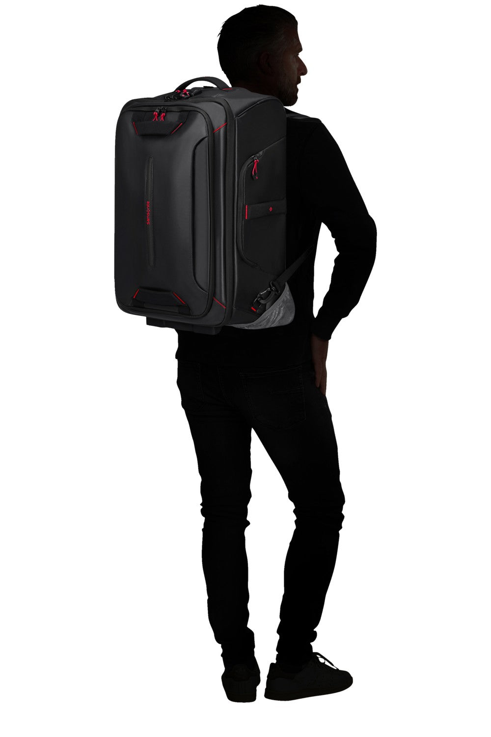 Samsonite zaino trolley in tessuto "Ecodiver" Nero 140882.1041 BLACK