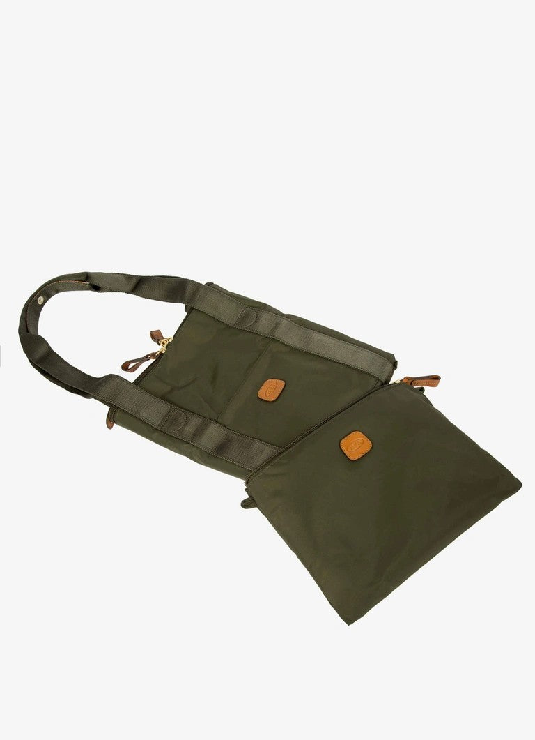 Bric's borsone L in tessuto "X-Collection" Verde BXG40202.078 OLIVA