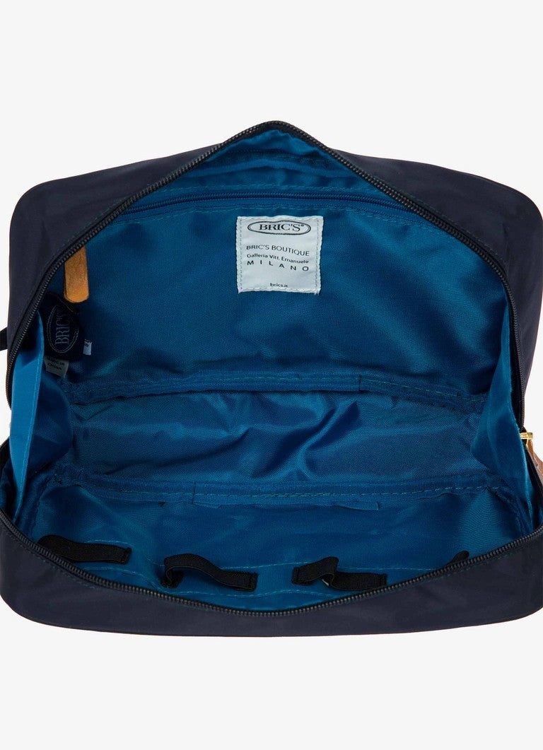 Bric's necessaire in tessuto "X-Collection" Blu BXG40606.050 OCEANO