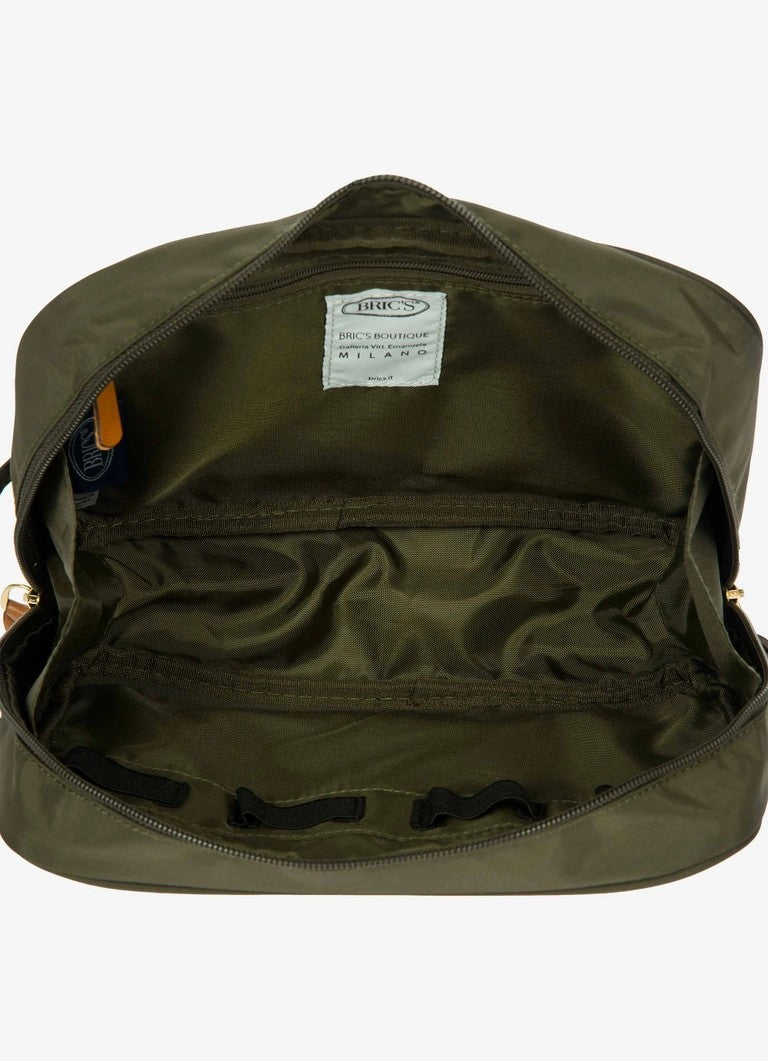 Bric's necessaire in tessuto "X-Collection" Verde BXG40606.078 OLIVA
