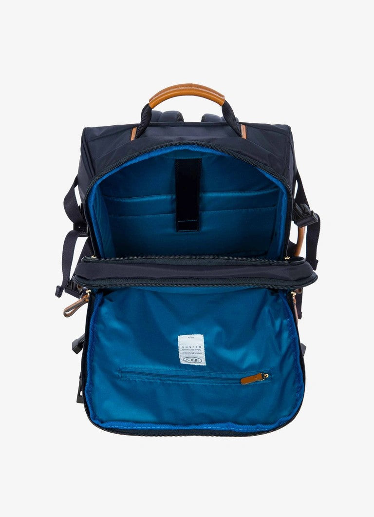 Bric's zaino in tessuto "X-Collection" Blu BXL43759.050 OCEANO