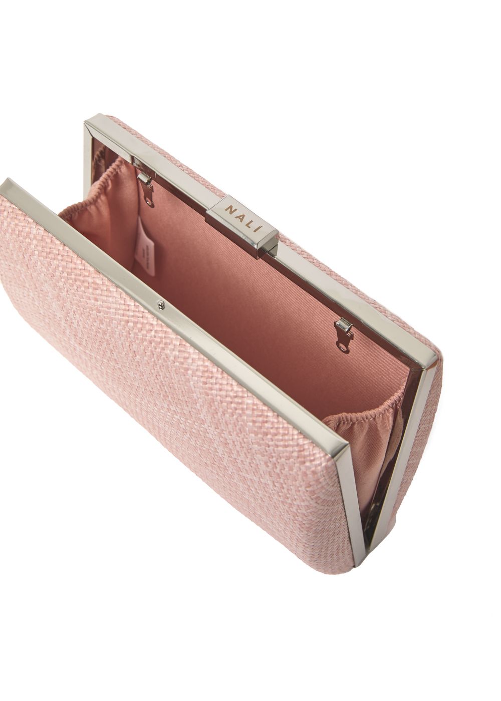 Nalì borsa da cerimonia in tessuto "Laura" Rosa WIPC00.69 ROSA CHIARO