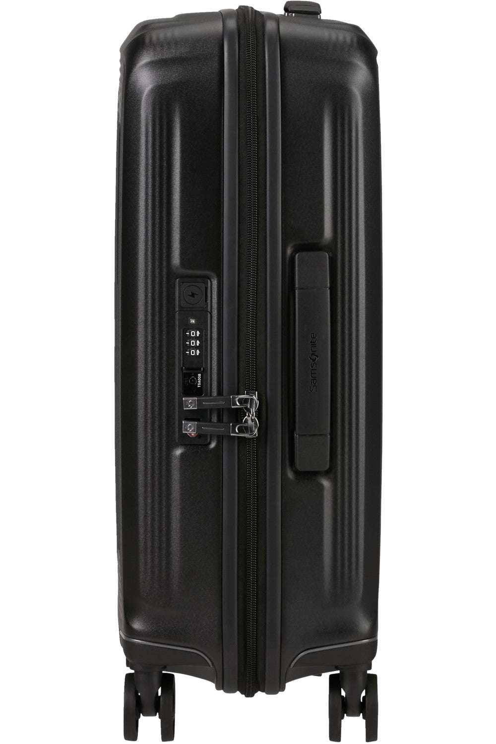 Samsonite trolley cabina espandibile in policarbonato "Nuon" Nero 134399.4804 MATT GRAPHITE