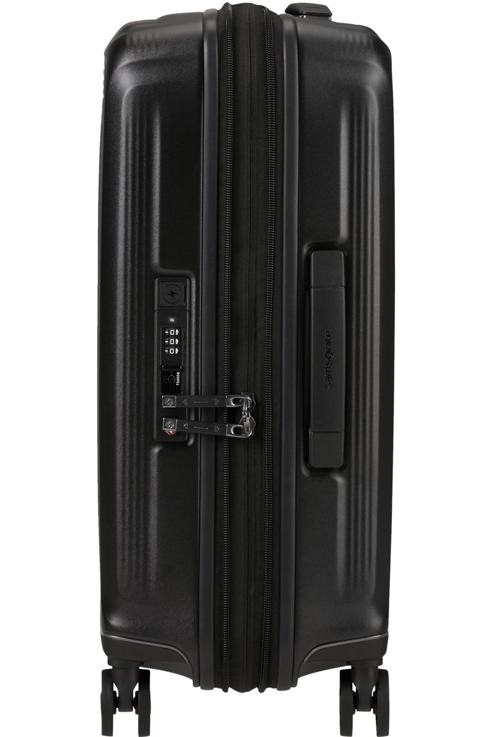 Samsonite trolley cabina espandibile in policarbonato "Nuon" Nero 134399.4804 MATT GRAPHITE
