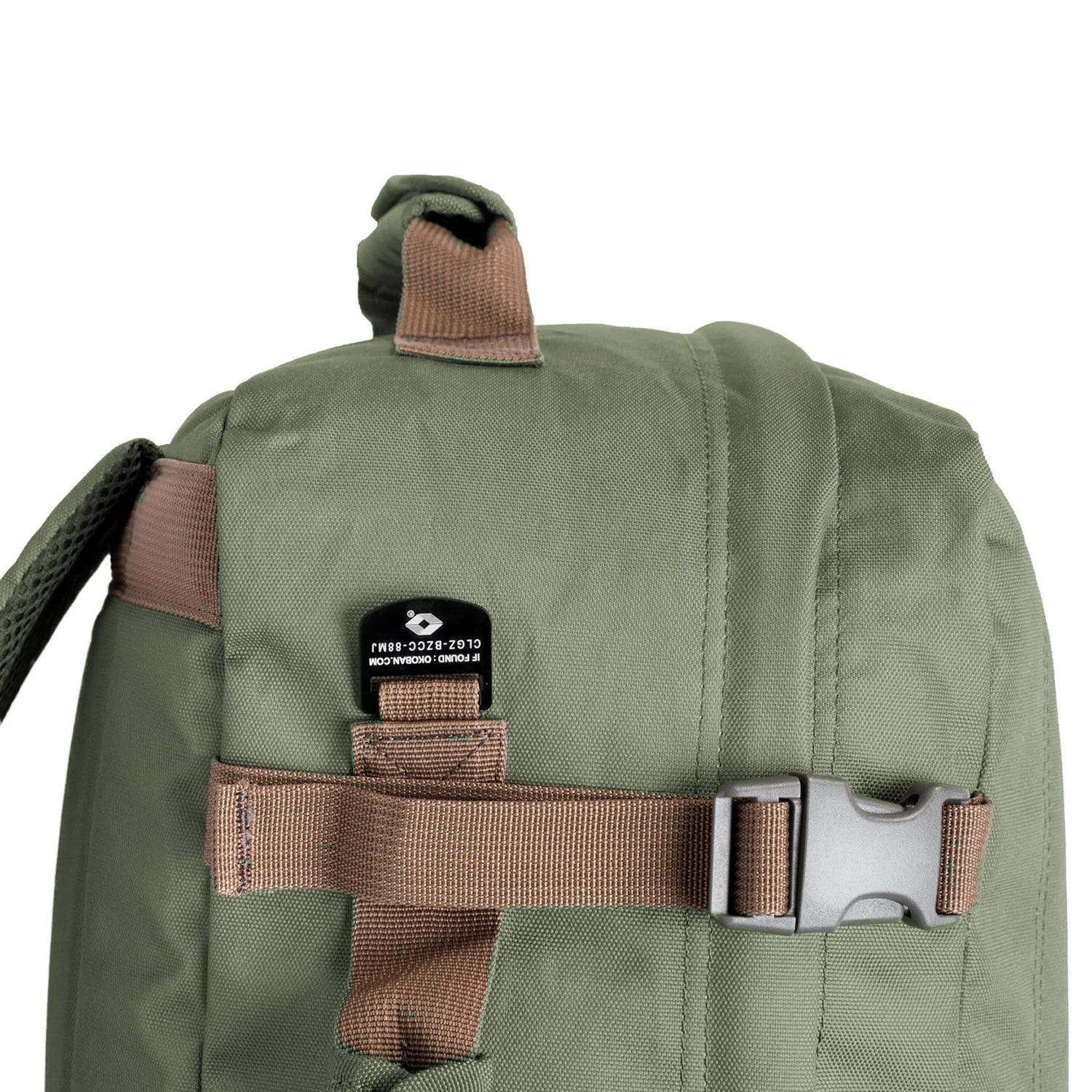 Cabin Zero zaino 28L da viaggio in tessuto "Classic" Verde CZ08.1802 GEORGIAN KHAKI