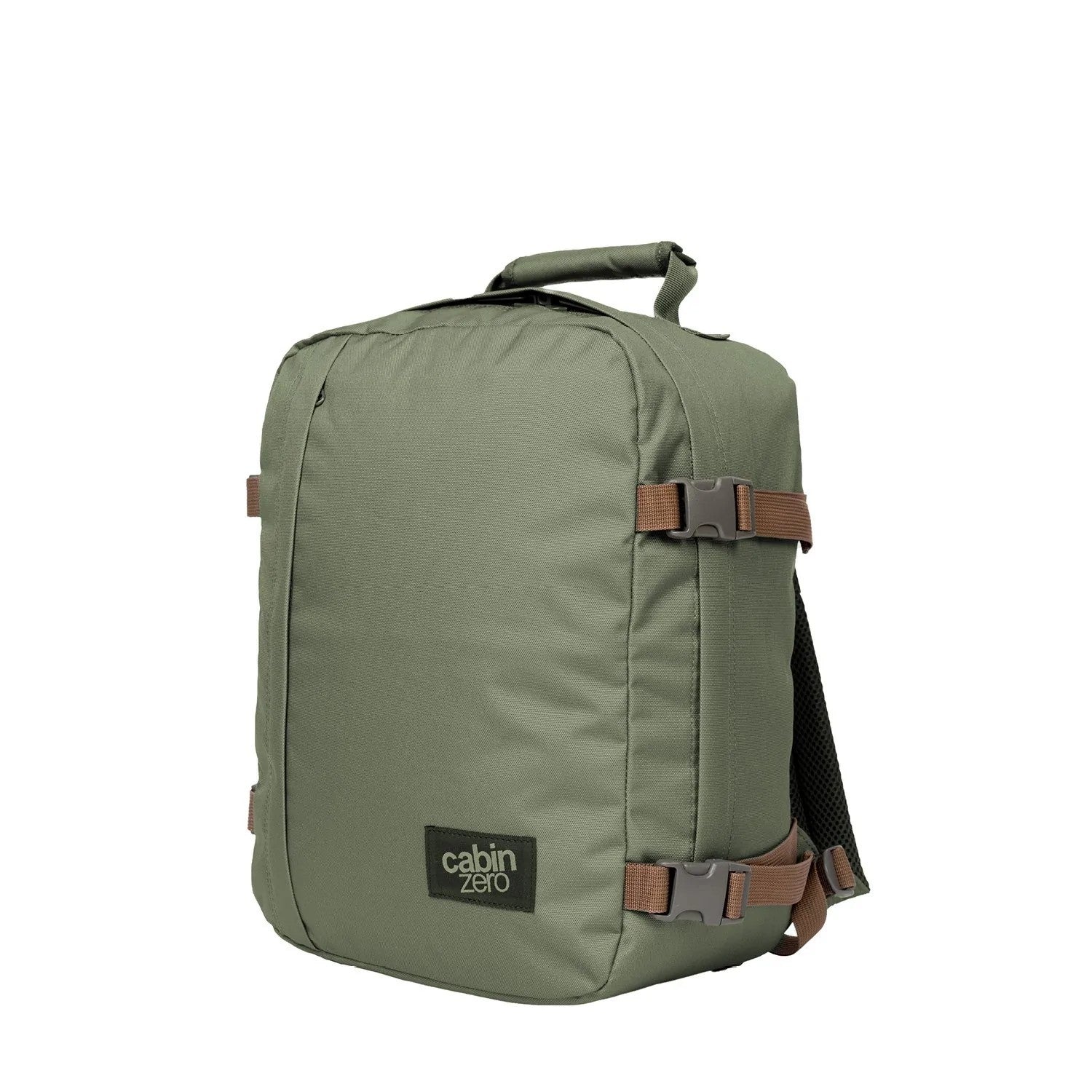 Cabin Zero zaino 28L da viaggio in tessuto "Classic" Verde CZ08.1802 GEORGIAN KHAKI