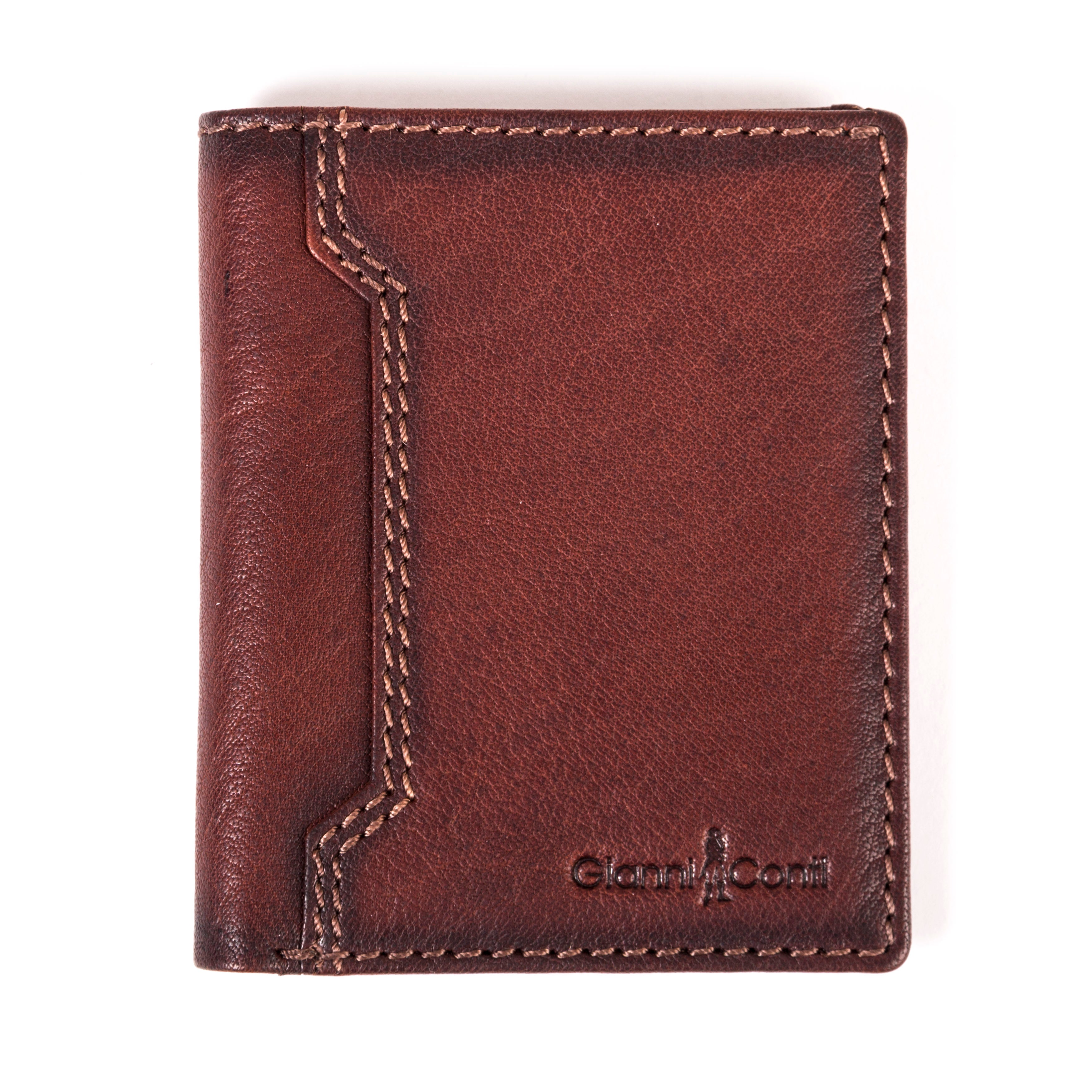Gianni Conti porta carte di credito in pelle "Casual" Cuoio 4117387.25