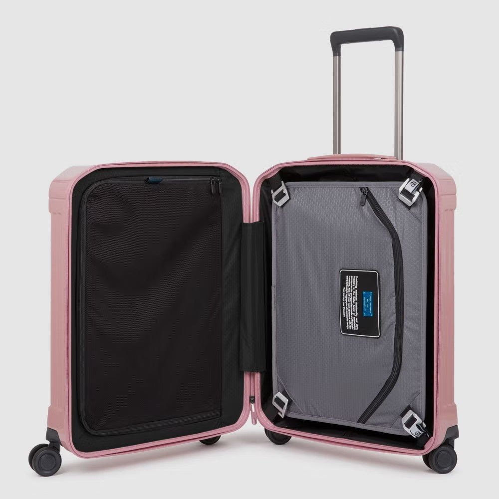 Piquadro trolley cabina in policarbonato "PQL" Rosa BV4425PQL.RO