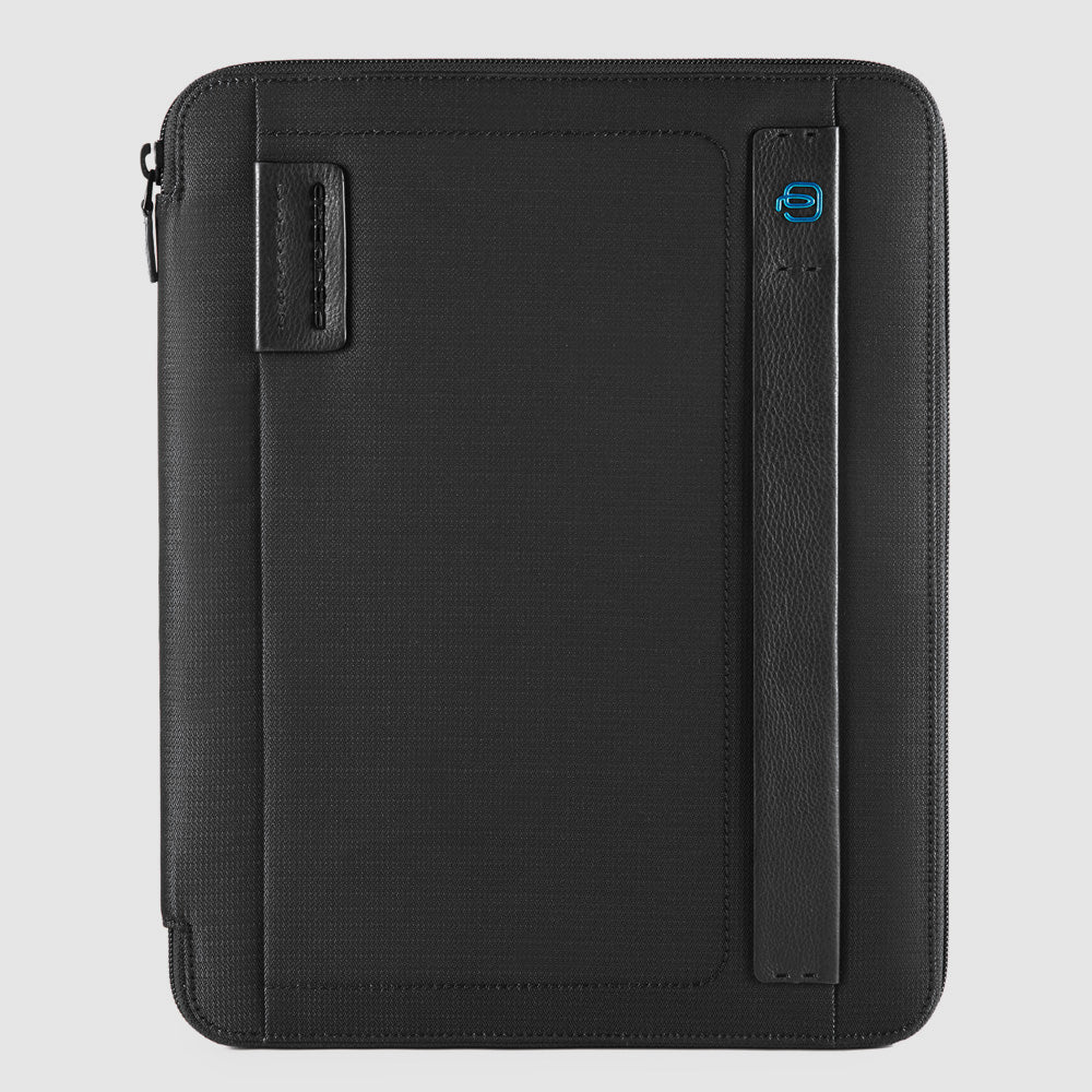 Piquadro portablocco in tessuto e pelle "P16" Nero PB2830P16.CHEVN