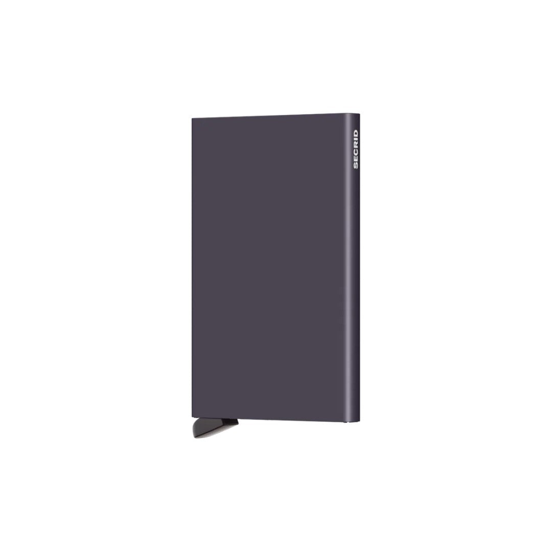 Secrid porta carte di credito in alluminio "Cardprotector" Viola C.DARK PURPLE