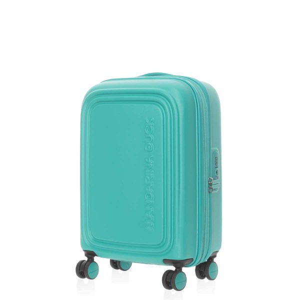 Mandarina Duck trolley cabina espandibile in policarbonato "Logoduck" Verde SZV24.29M SPECTRA GREEN