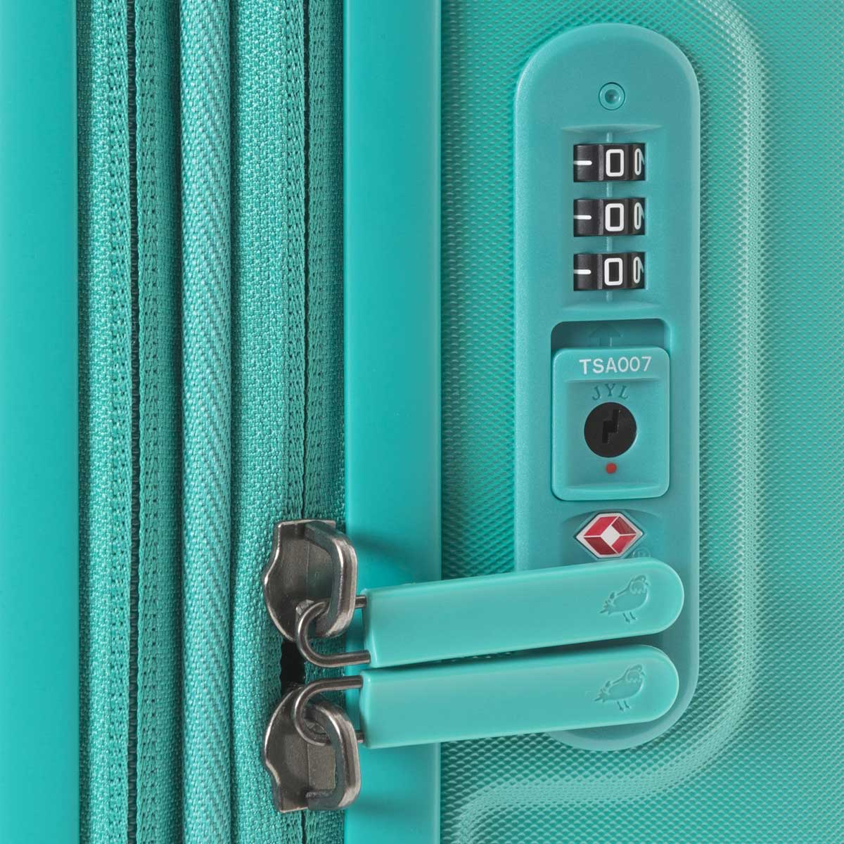 Mandarina Duck trolley cabina espandibile in policarbonato "Logoduck" Verde SZV24.29M SPECTRA GREEN