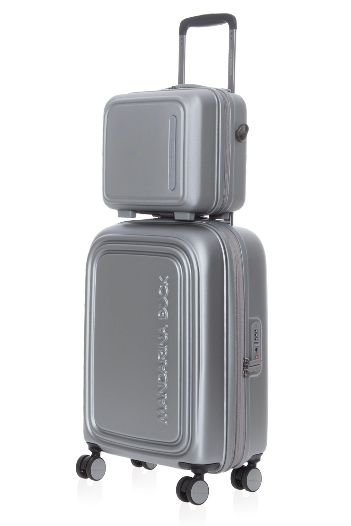 Mandarina Duck beauty case in policarbonato "Logoduck" Argento SZN01.466 SILVER