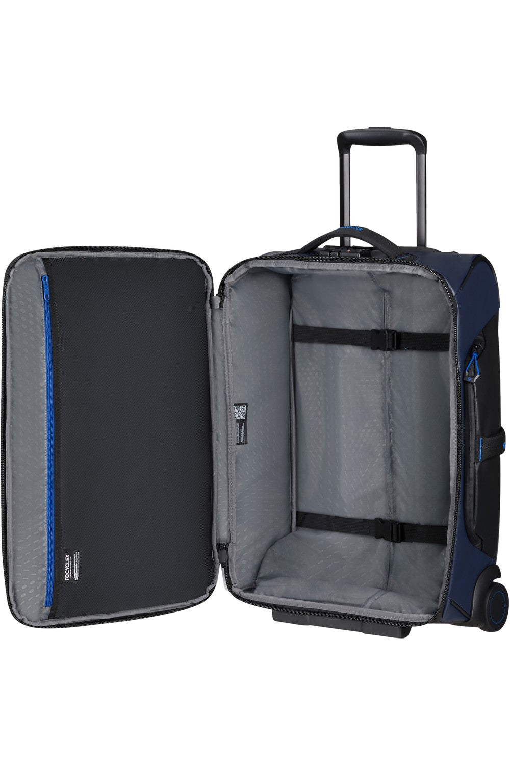 Samsonite rolley cabina in tessuto "Ecodiver" Blu 140880.2165 BLUE NIGHTS