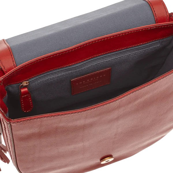 The Bridge borsa a tracolla in pelle "Pearldistrict" Rosso 04122701.2E