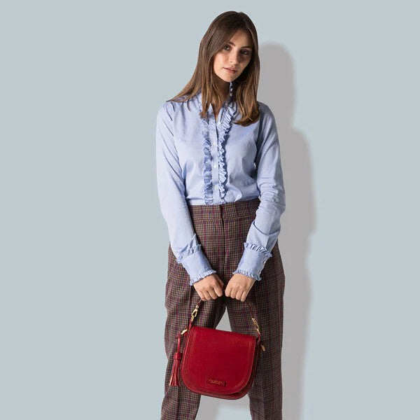 The Bridge borsa a tracolla in pelle "Pearldistrict" Rosso 04122701.2E