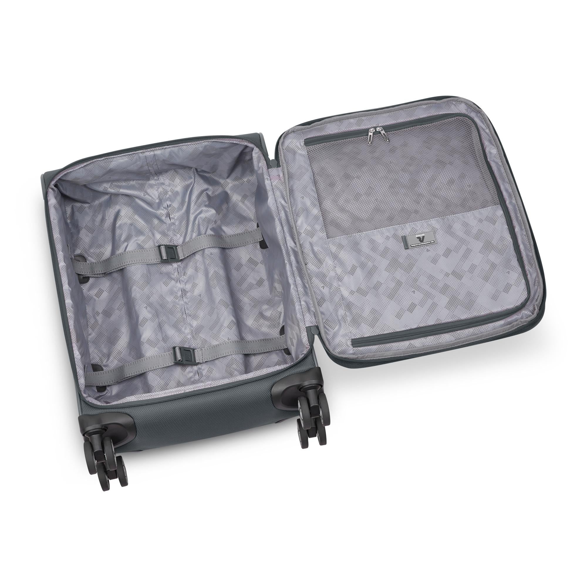 Roncato trolley cabina in tessuto "Ironik 2 Grigio 415303.22 ANTRACITE