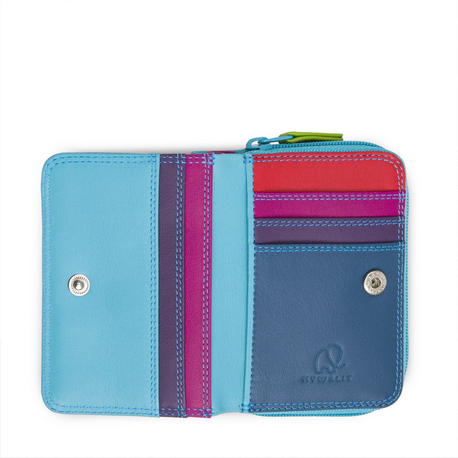 Mywalit portafogli piccolo in pelle "Classic" Multicolor 226.171 LIGURIA